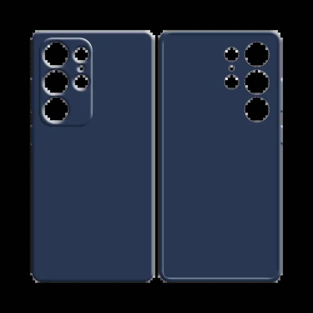 Coque silicone Samsung Galaxy S25 Ultra - Bleu Marine