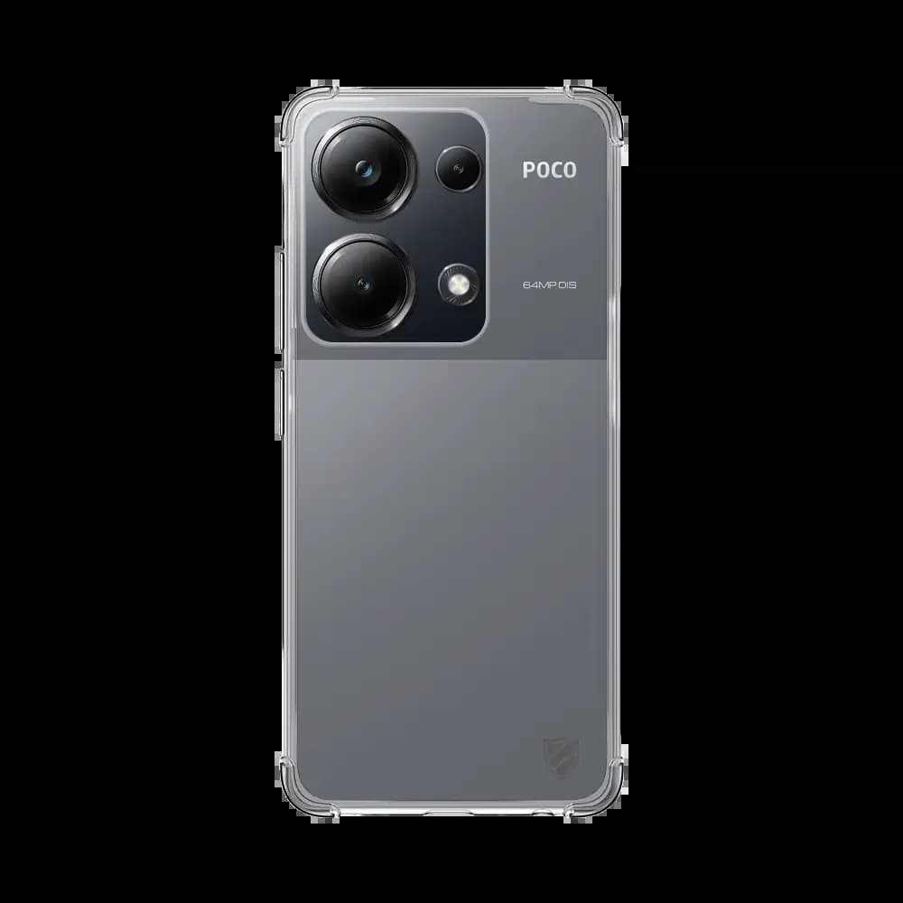 Coque antichoc renforcée transparente Xiaomi Poco M6 Pro 4G - silicone PROTECT - Vue 2