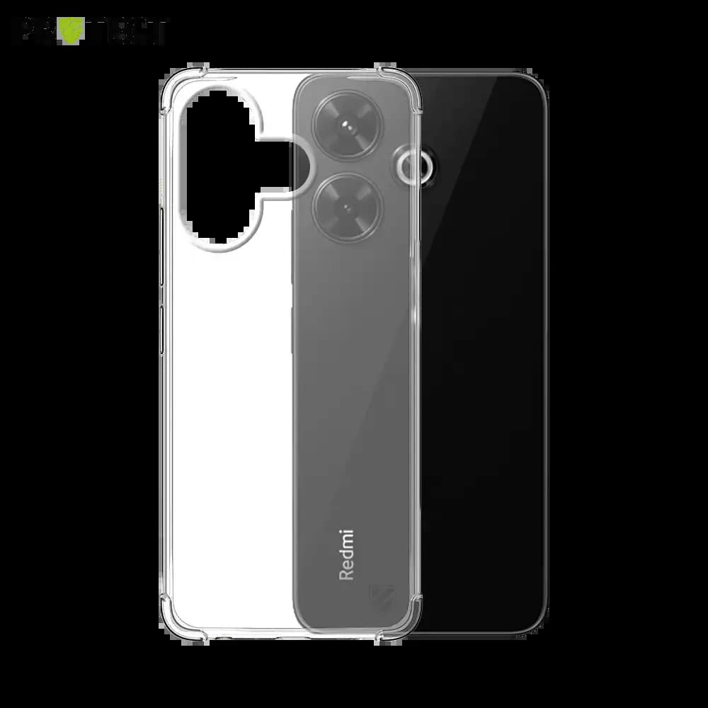 Coque antichoc renforcée transparente Xiaomi Redmi 13 4G - silicone PROTECT