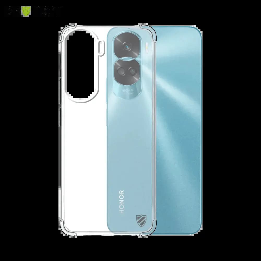Coque antichoc renforcée transparente Honor 90 Lite - silicone PROTECT