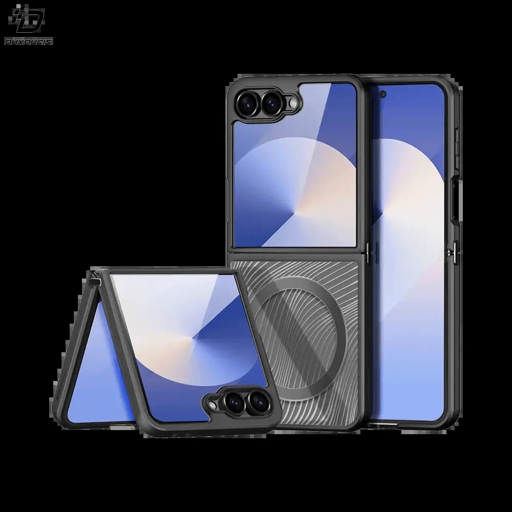 Coque MagSafe anti-chocs – Samsung Galaxy Z Flip 7 5G – Dux Ducis Aimo Mag Noir