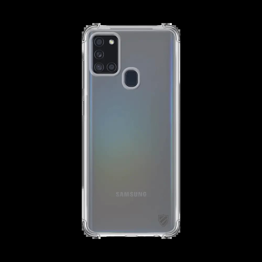 Coque antichoc renforcée transparente – Samsung Galaxy A21S – silicone PROTECT - Vue 2