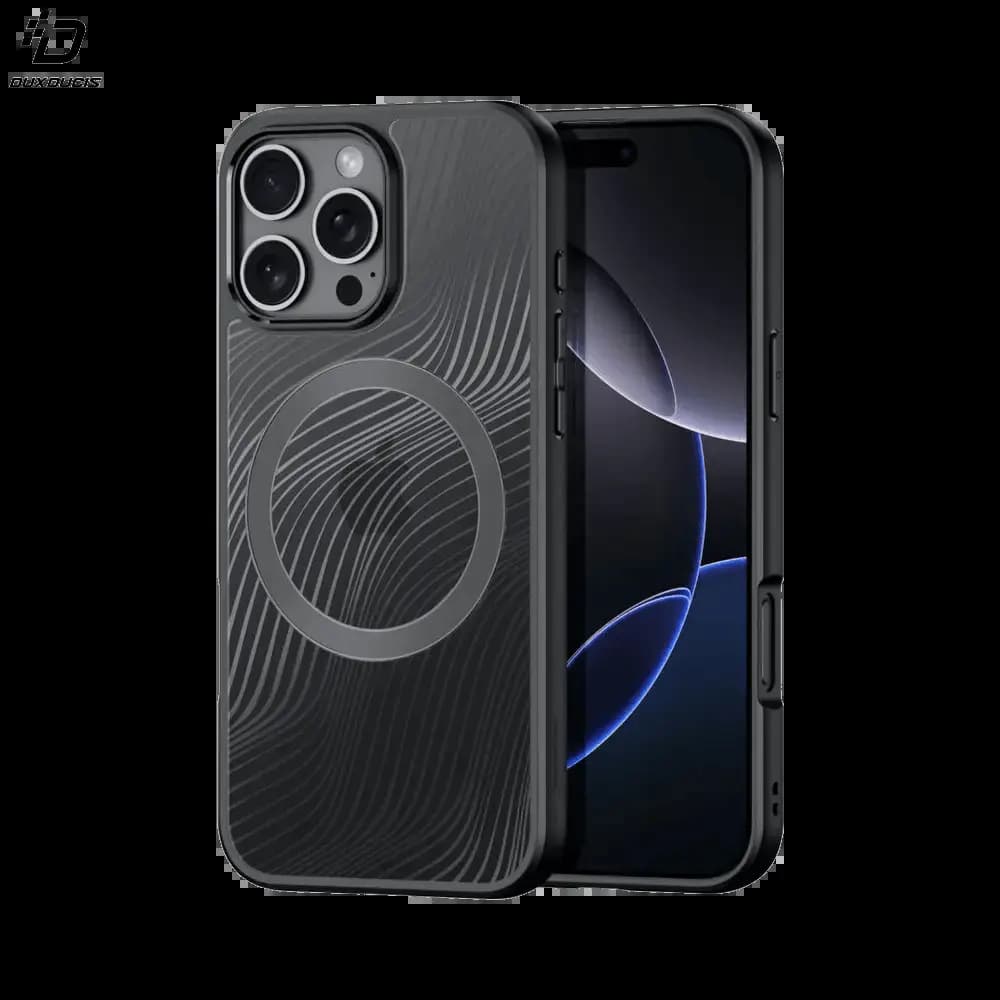 Coque anti-chocs finition mate - iPhone 16 Pro - Dux Ducis Aimo Noir