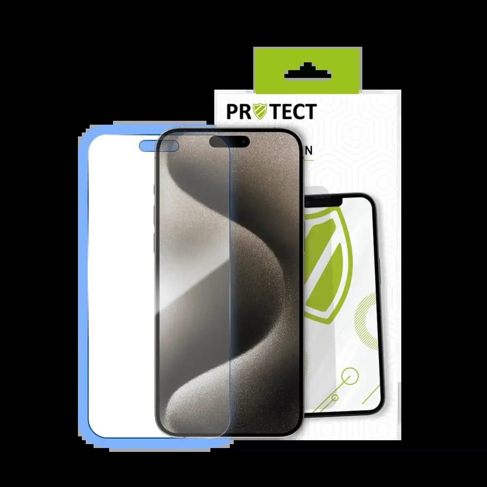 Verre trempé 9H – protection écran Apple iPhone 15 Pro Max – PROTECT Transparent
