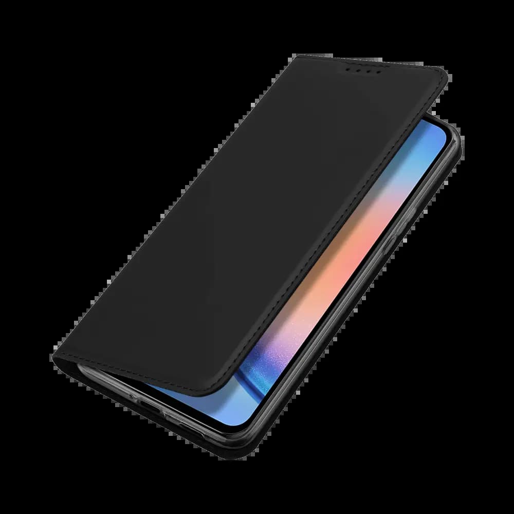 Housse folio Samsung Galaxy A34 5G porte-carte - Dux Ducis Skin Pro Noir