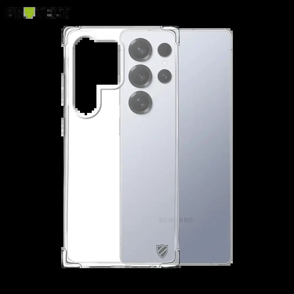 Coque antichoc renforcée transparente Samsung Galaxy S25 Ultra - silicone PROTECT