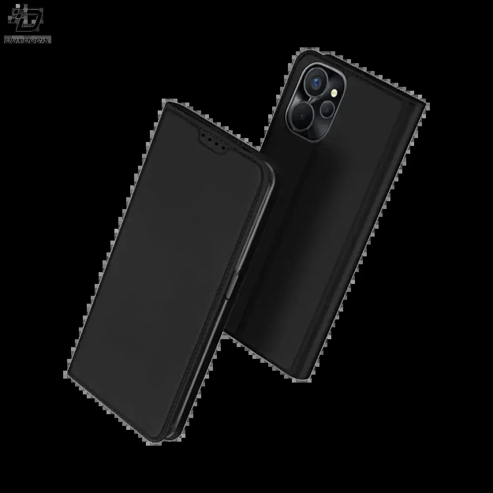 Housse folio Realme 9i 5G porte-carte - Dux Ducis Skin Pro Noir