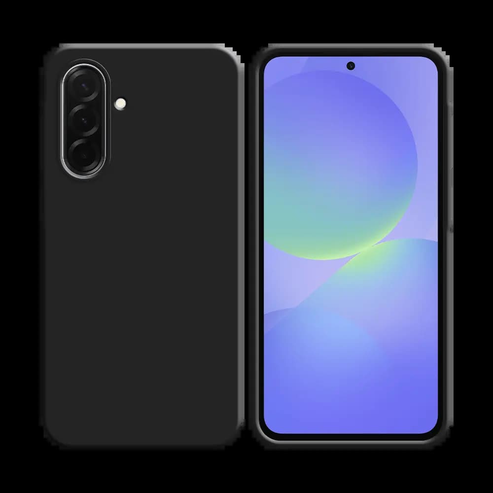 Coque silicone Samsung Galaxy A36 5G / A56 5G - Noir