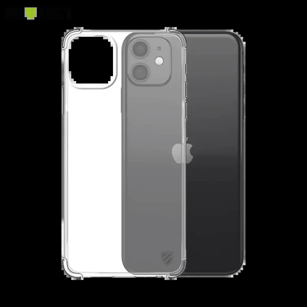 Coque antichoc renforcée transparente iPhone 11 - silicone PROTECT