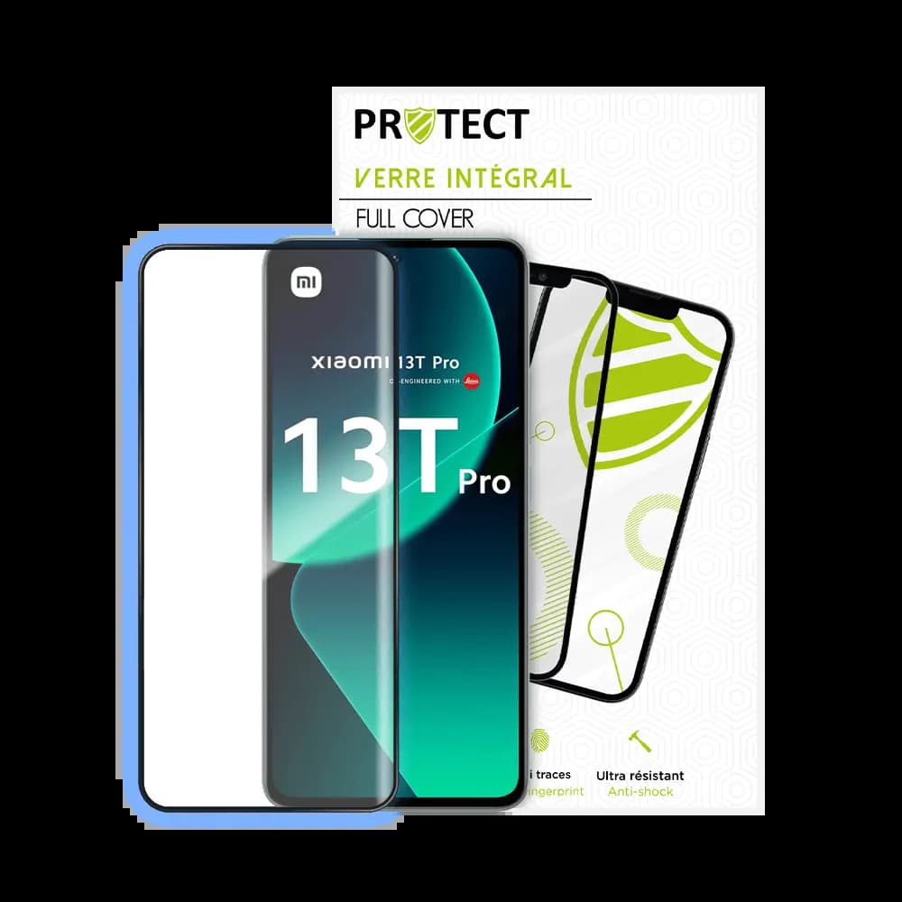 Verre trempé intégral Xiaomi 13T / 13T Pro protection écran 9H - PROTECT Noir
