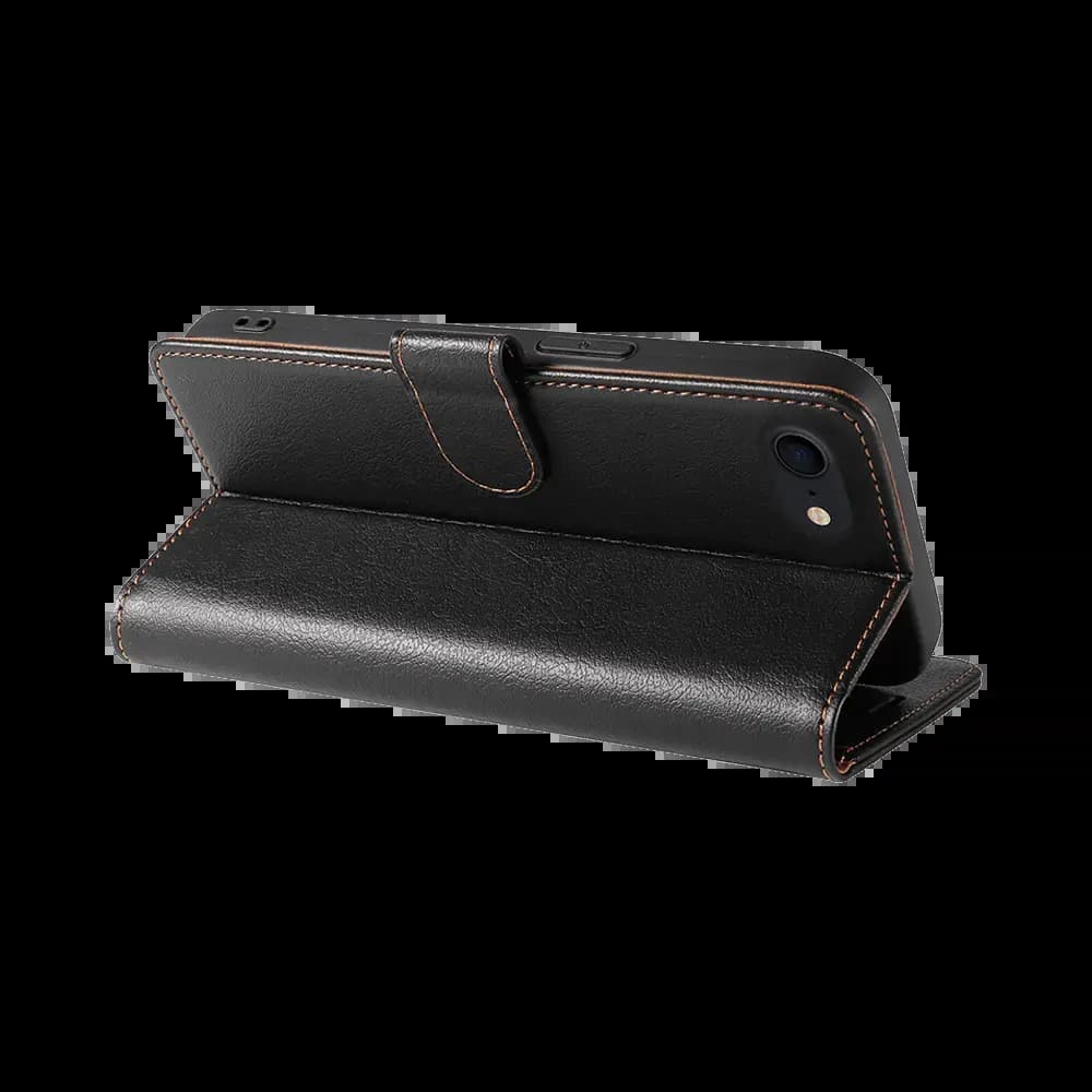 Housse folio anti-RFID iPhone 7 / 8 / SE - PROTECT IP011 Noir - Vue 2