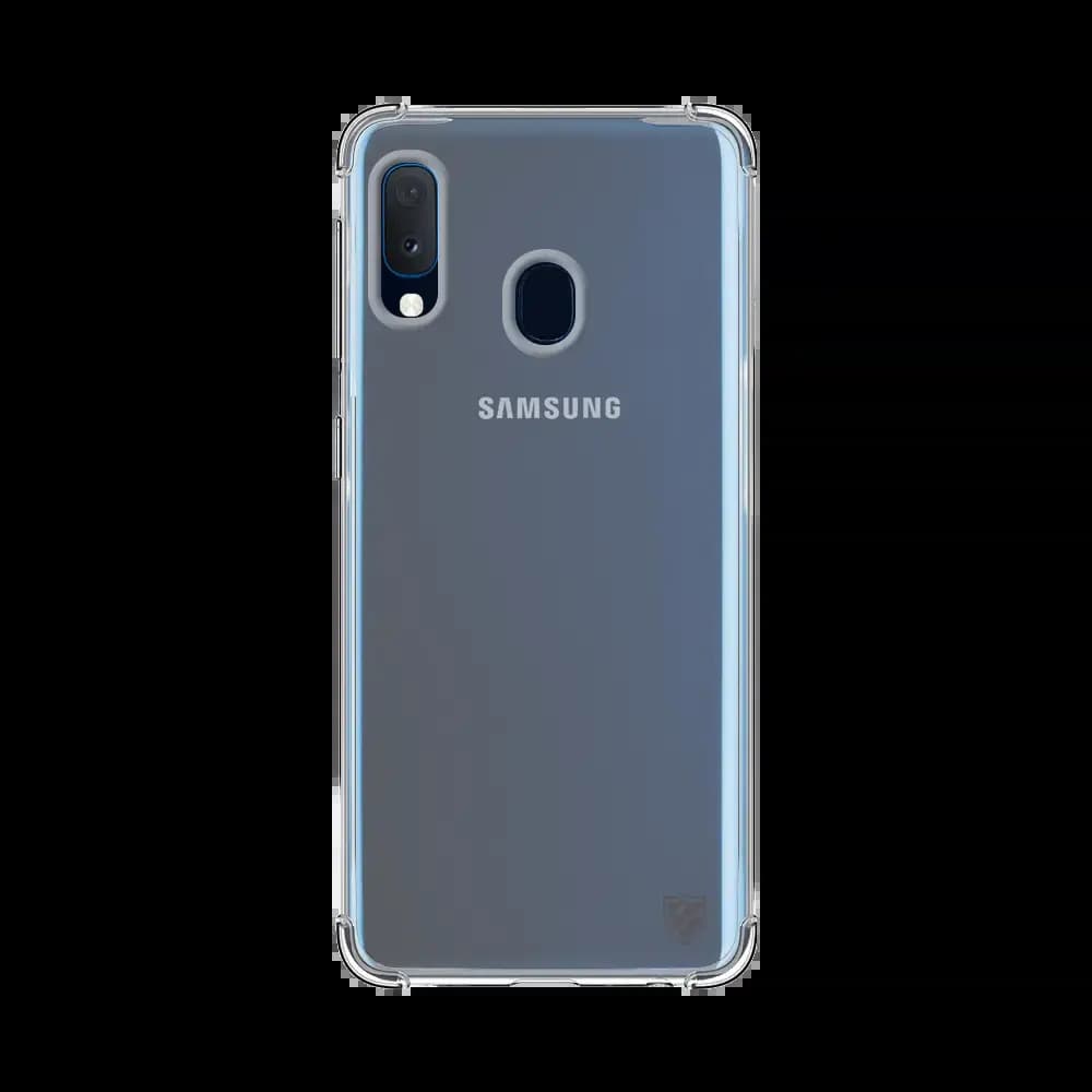 Coque antichoc renforcée transparente Samsung Galaxy A20e - silicone PROTECT - Vue 2