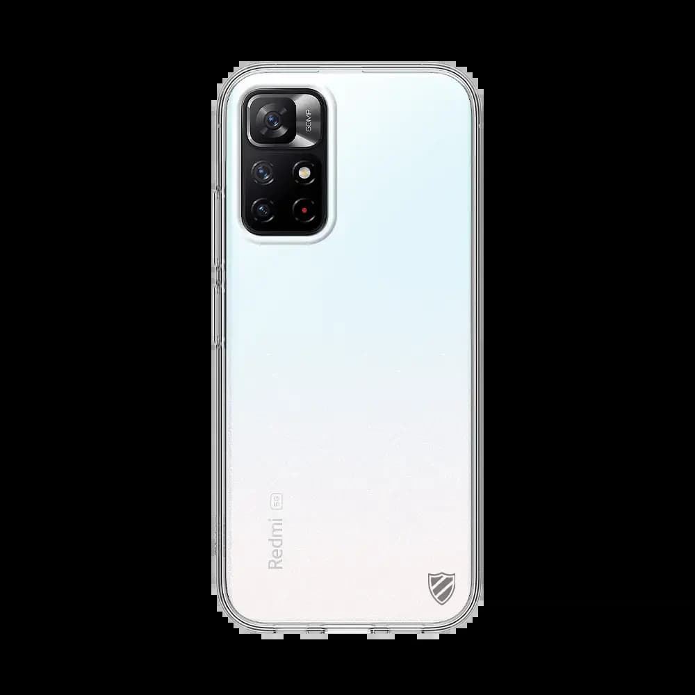 Coque antichoc renforcée silicone Xiaomi Poco M4 Pro 5G / Redmi Note 11S 5G PROTECT - Transparent - Vue 2