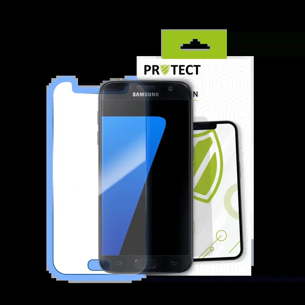 Verre trempé 9H – protection écran Samsung Galaxy S7 – PROTECT Transparent