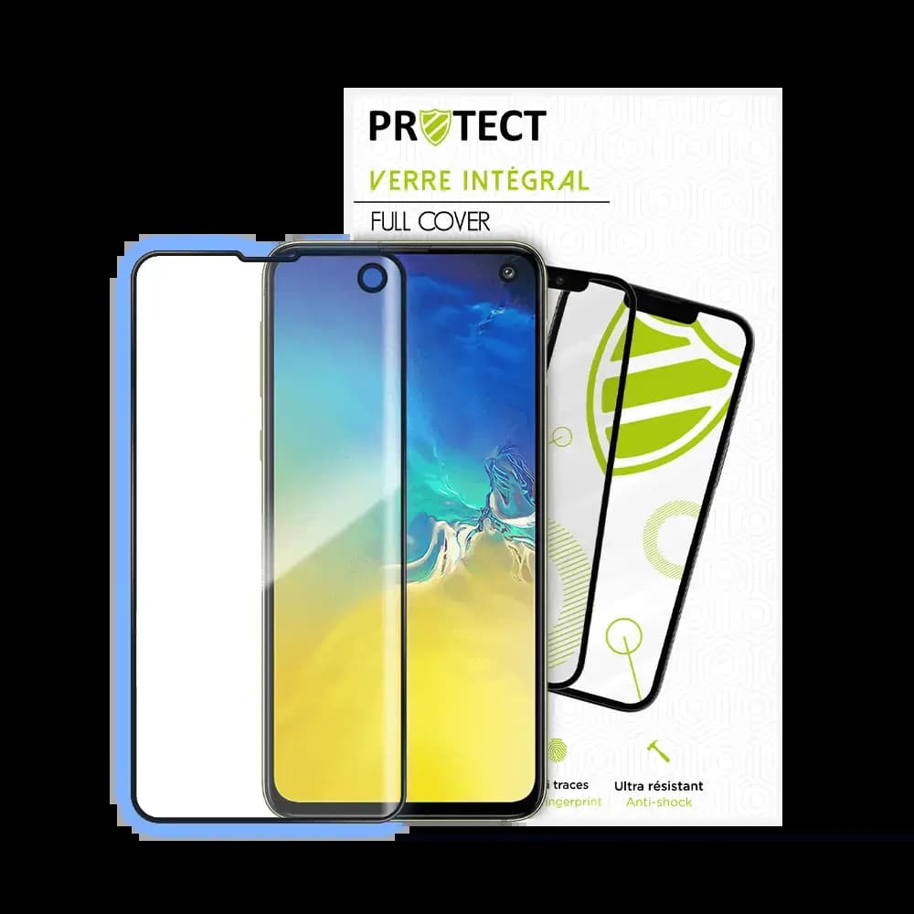Verre trempé intégral Samsung Galaxy S10e protection écran 9H - PROTECT Noir