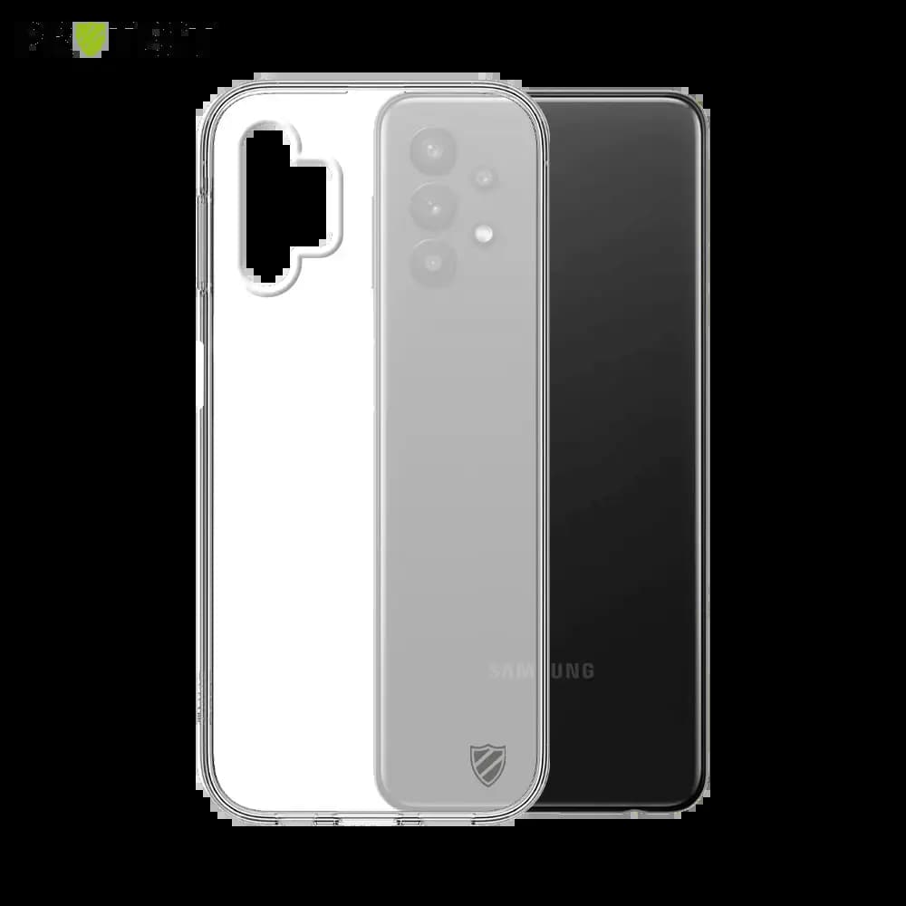 Coque Silicone PROTECT pour Samsung Galaxy A32 4G Transparent