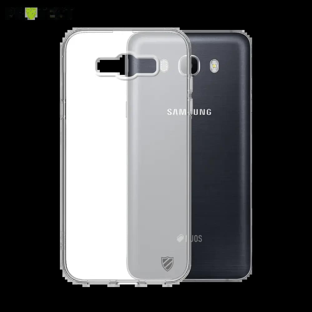 Coque Silicone PROTECT pour Samsung Galaxy J7 2016 Transparent