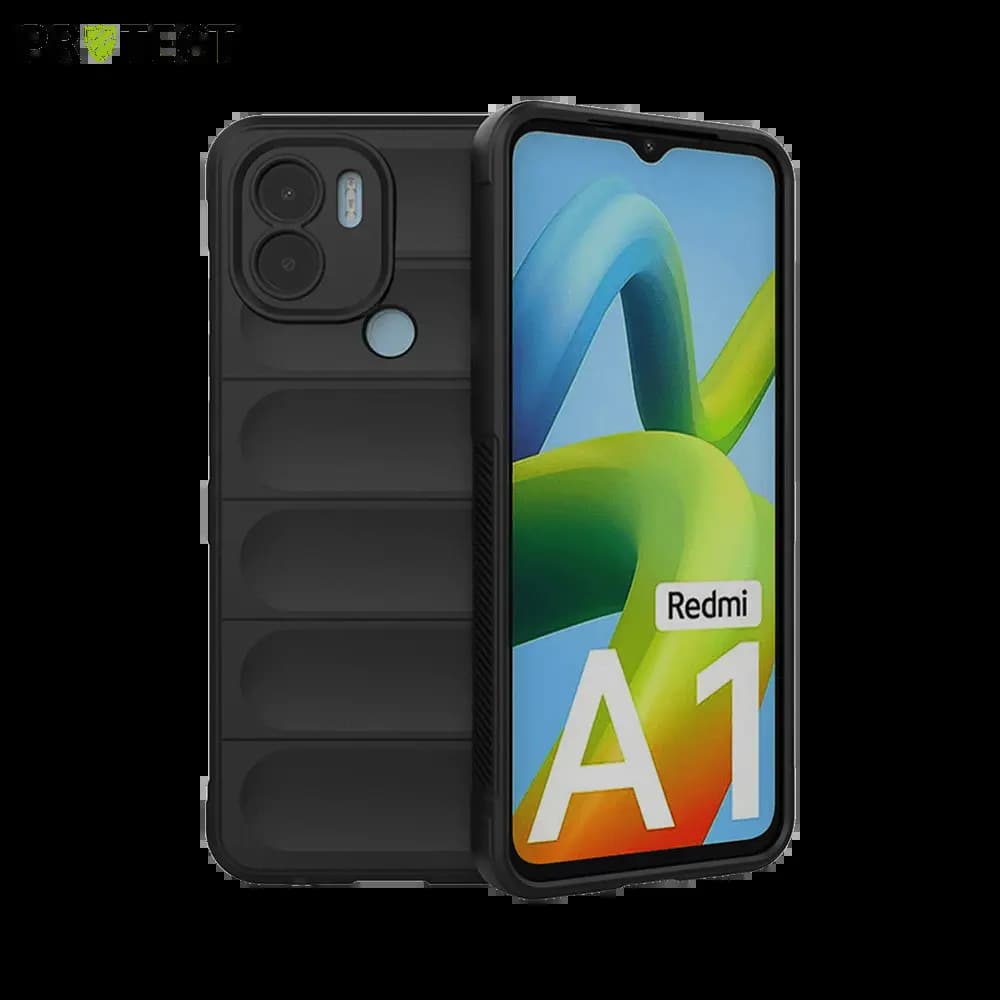 Coque de protection antichoc renforcée Xiaomi Redmi A1+ - PROTECT IX008 Noir