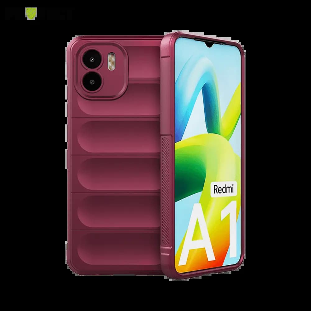 Coque de protection antichoc renforcée Xiaomi Redmi A1 - PROTECT IX008 Prune