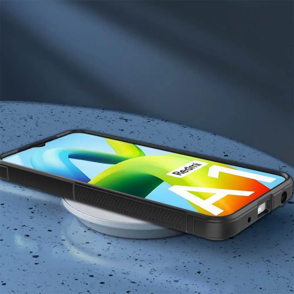 Coque de protection antichoc renforcée Xiaomi Redmi A1 - PROTECT IX008 Vert Foncé - Vue 5