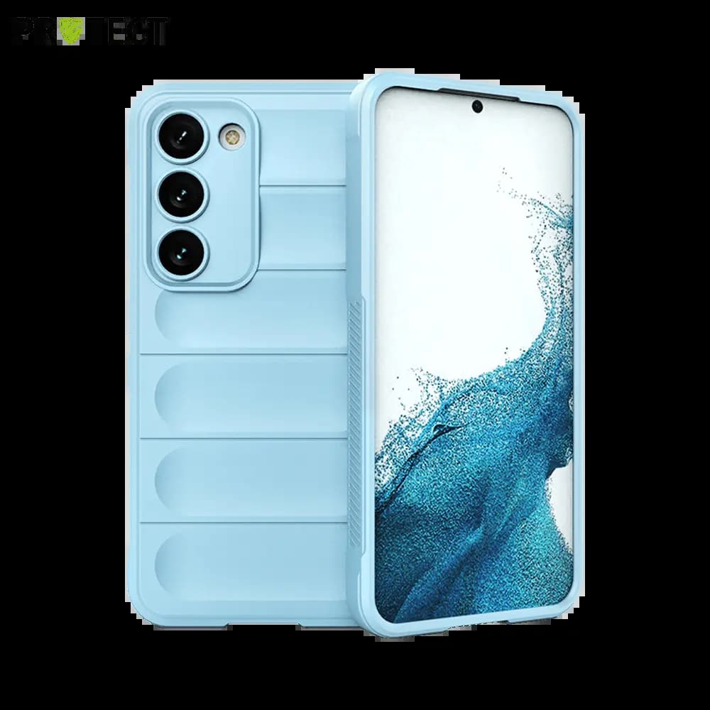 Coque de protection antichoc renforcée Samsung Galaxy S23+ 5G - PROTECT IX008 Bleu Clair