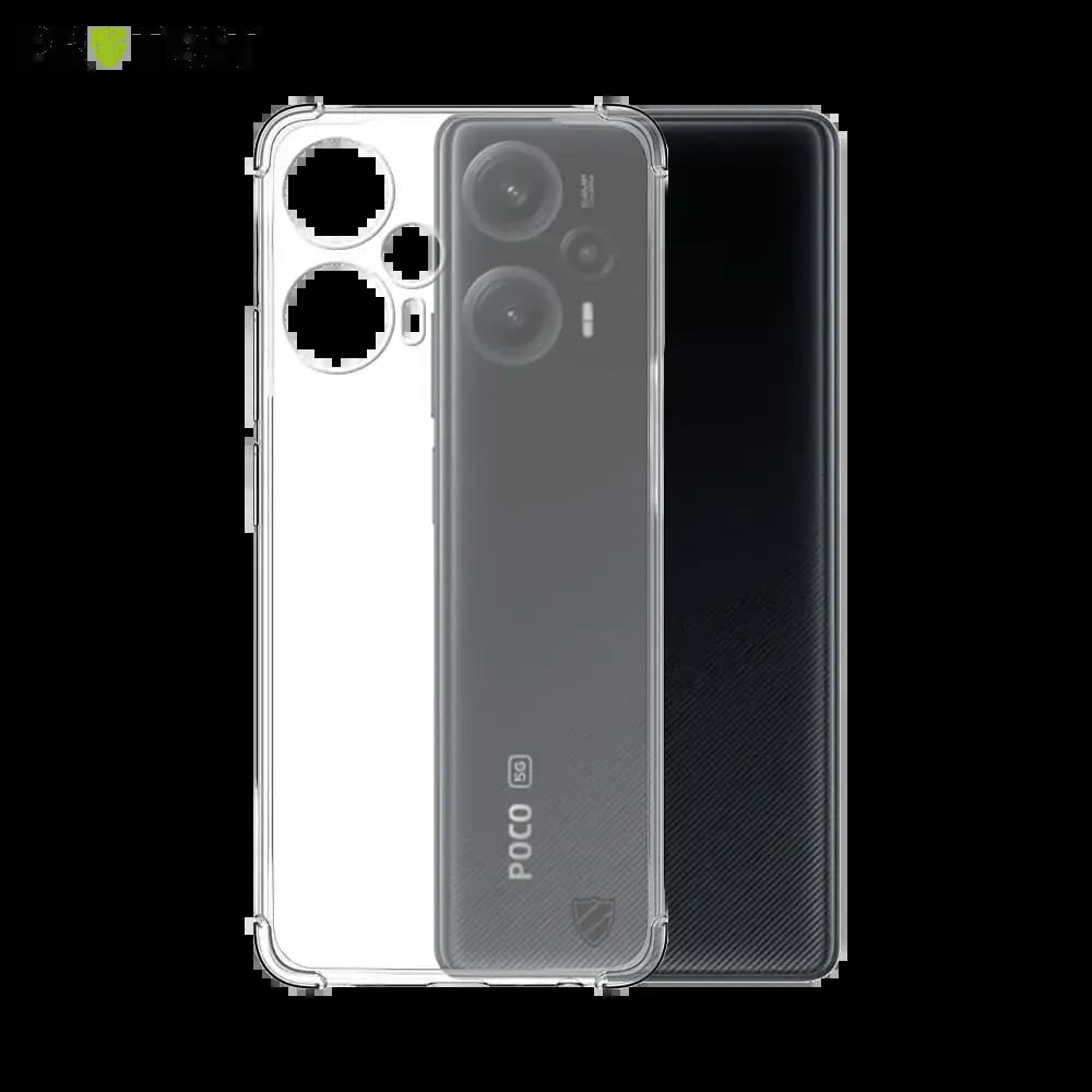 Coque antichoc renforcée transparente Xiaomi Poco F5 5G - silicone PROTECT
