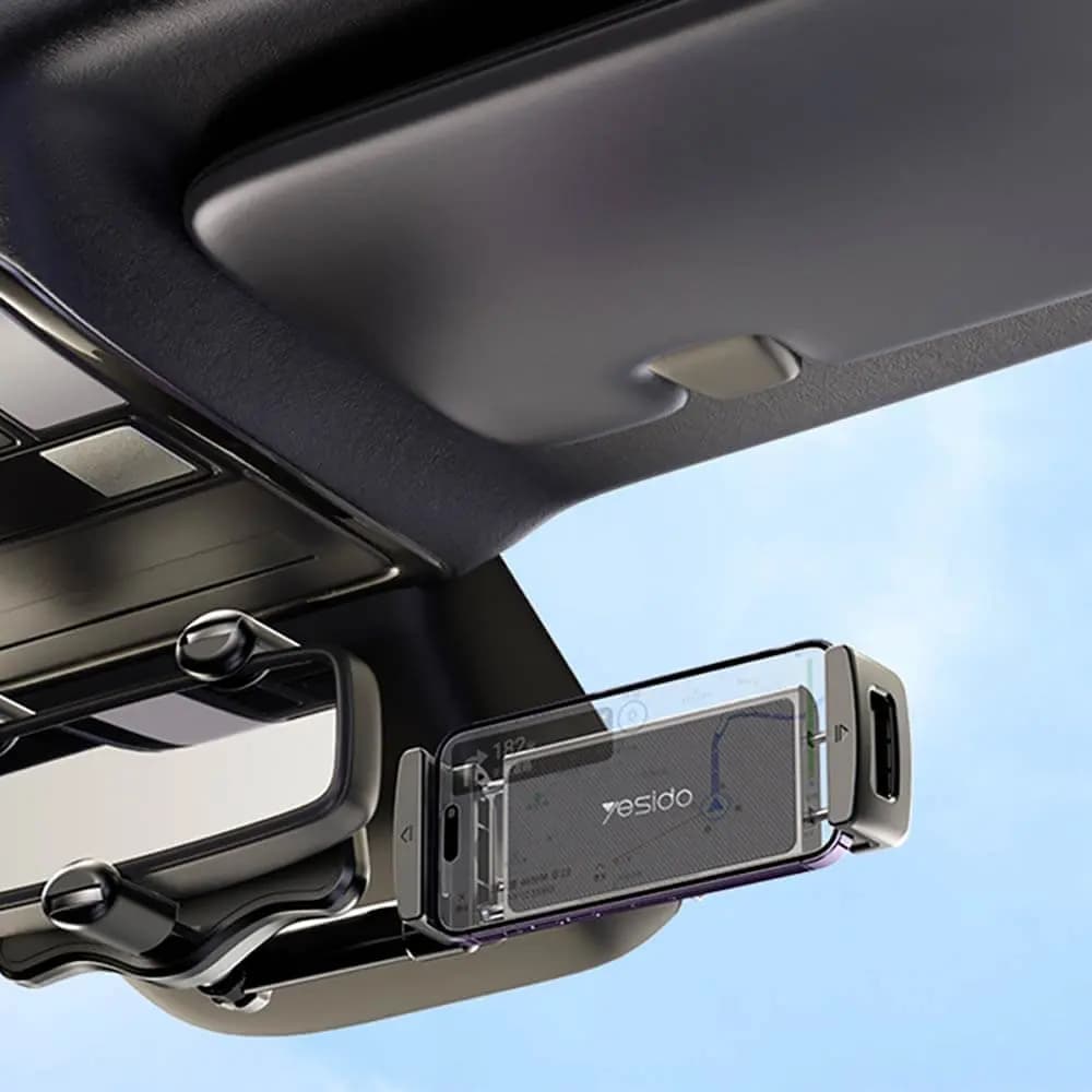 Support smartphone pour voiture - Yesido C196 Noir