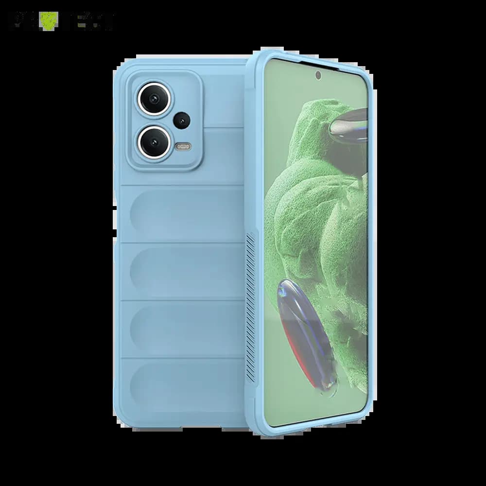 Coque de protection antichoc renforcée Xiaomi Poco X5 5G - PROTECT IX008 Bleu Clair
