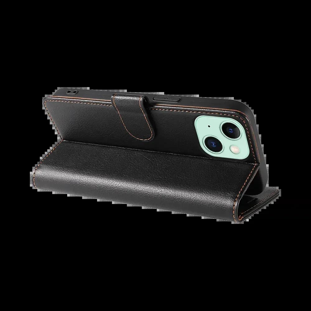 Housse folio anti-RFID iPhone 15 – PROTECT IP011 Noir - Vue 2