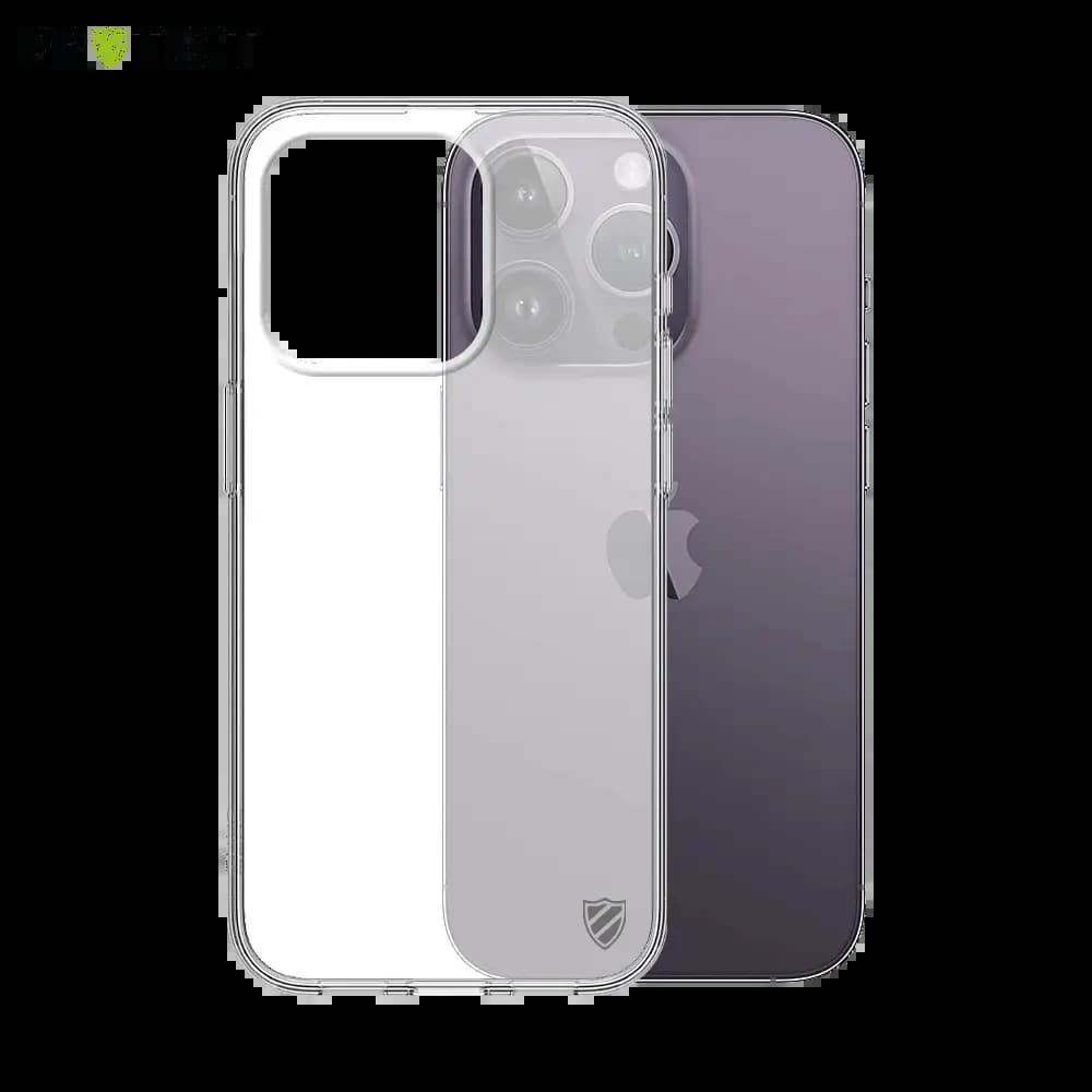 Coque silicone iPhone 14 Pro - PROTECT Transparent
