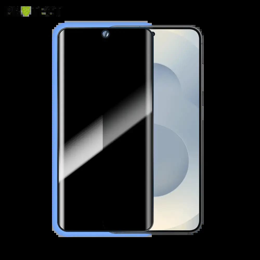 Verre trempé anti-espions Samsung Galaxy S25+ protection écran - PROTECT Transparent