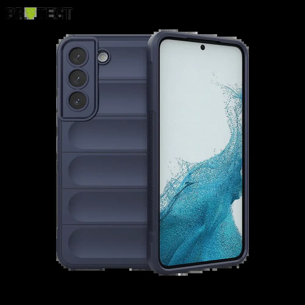 Coque de protection antichoc renforcée Samsung Galaxy S22 - PROTECT IX008 Saphir