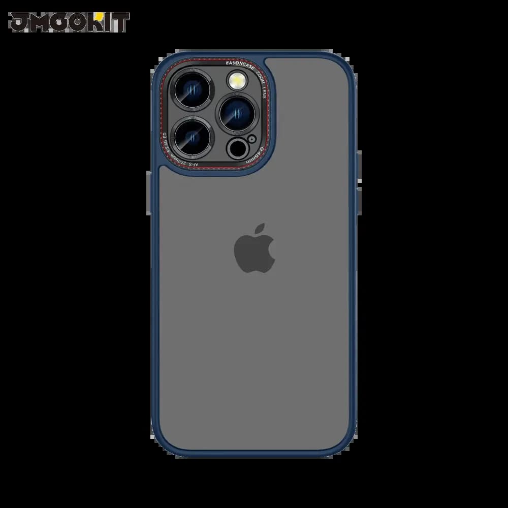 Coque de protection iPhone 14 Pro - JMGOKIT Canon Lens Bleu