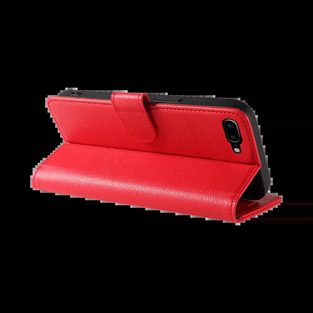 Housse folio anti-RFID iPhone 7 Plus / 8 Plus – PROTECT IP011 Rouge