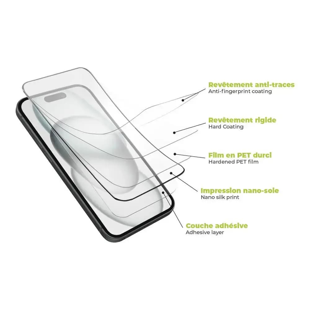 Film de protection extrême Samsung Galaxy S24 5G / S25 - PROTECT Transparent - Vue 2
