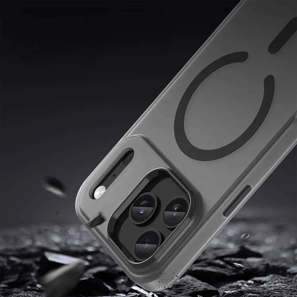 Coque MagSafe bi-matière –  iPhone 17 Pro – PROTECT MF-006 Noir - Vue 4