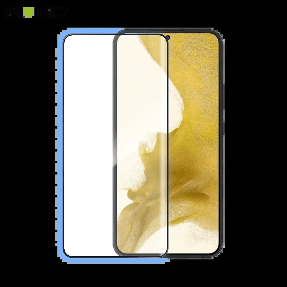 Verre trempé intégral Samsung Galaxy S22+ protection écran 9H - PROTECT Noir