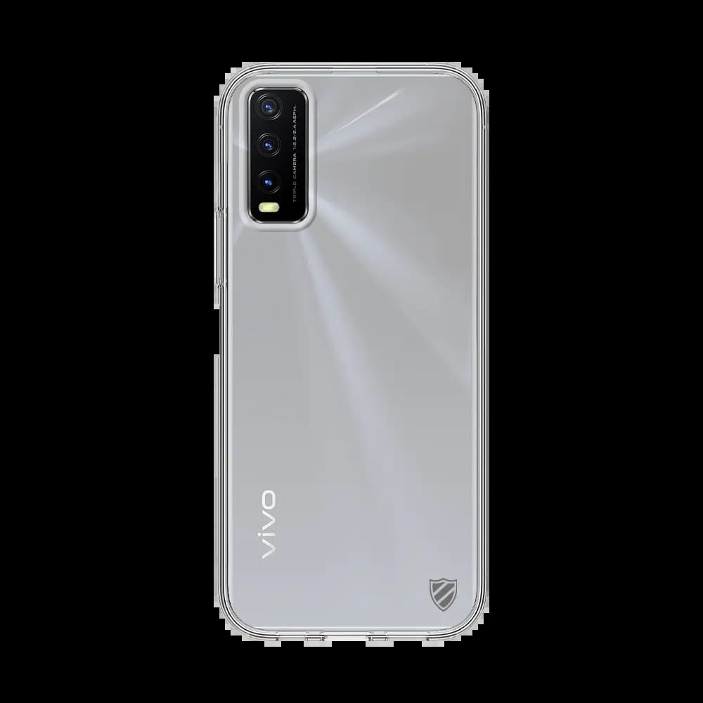 Coque silicone Vivo Y20s - PROTECT Transparent - Vue 2