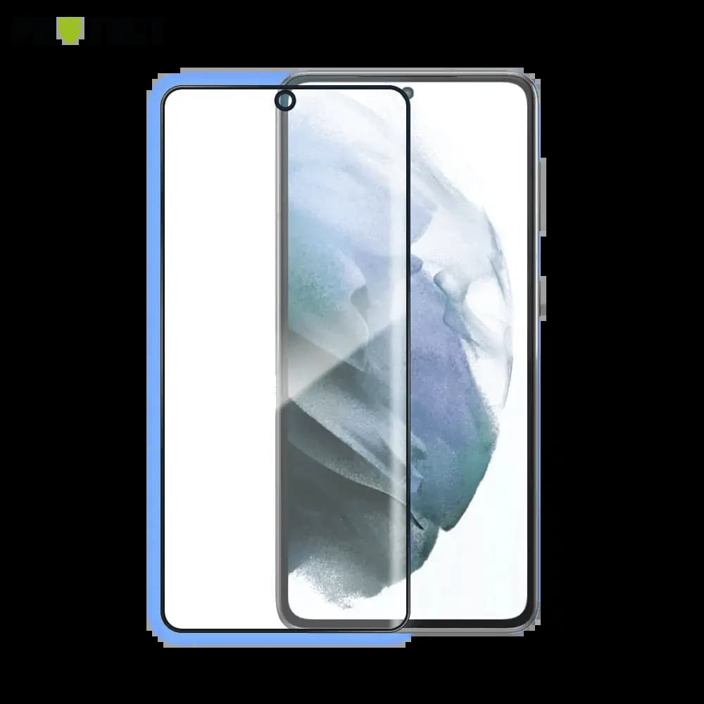 Verre trempé intégral 5D 9H – protection écran Samsung Galaxy S21 5G – PROTECT Noir