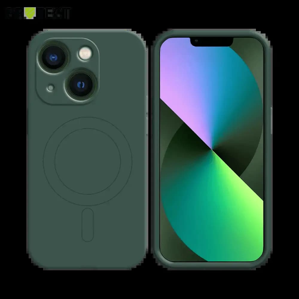 Coque de Protection PROTECT IZ001 pour Apple iPhone 13 MagSafe Vert Foncé