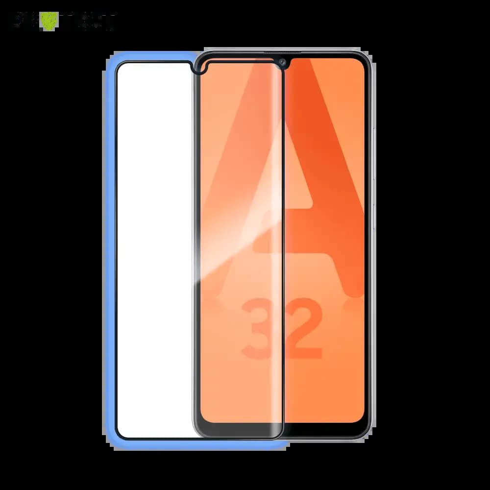 Verre trempé intégral Samsung Galaxy A32 4G protection écran 9H - PROTECT Noir