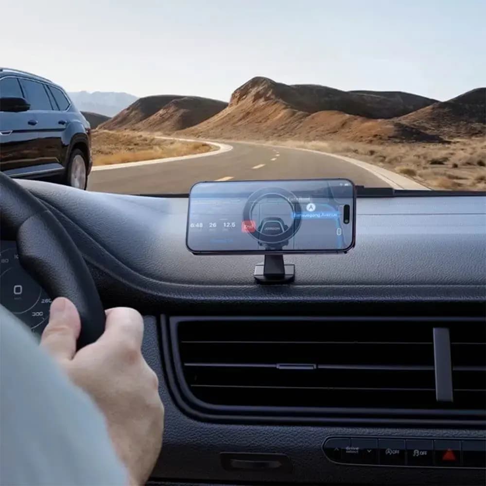 Support smartphone magnétique pour voiture - JOYROOM Noir