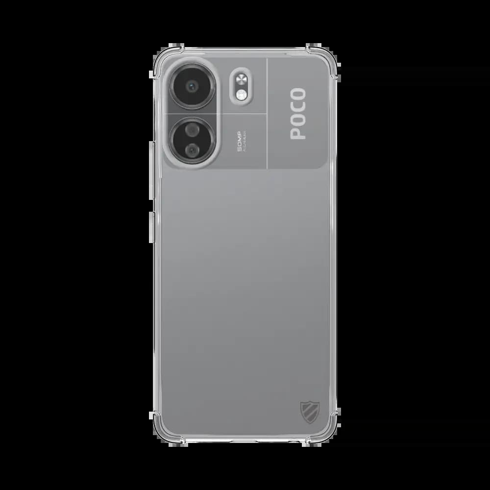 Coque antichoc renforcée transparente – compatible Xiaomi Poco C65 / Redmi 13C – silicone PROTECT