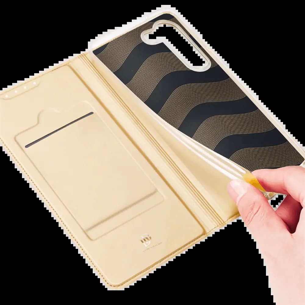 Housse folio Samsung Galaxy S23 5G porte-carte - Dux Ducis Skin Pro Noir
