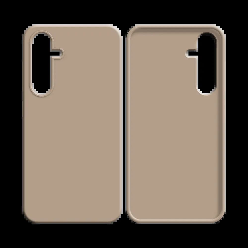 Coque silicone Samsung Galaxy A16 - Rose Gold - Vue 2