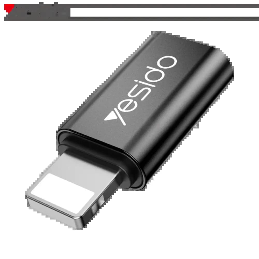 Adaptateur OTG USB-C femelle vers Lightning mâle - charge et données - Yesido GS03