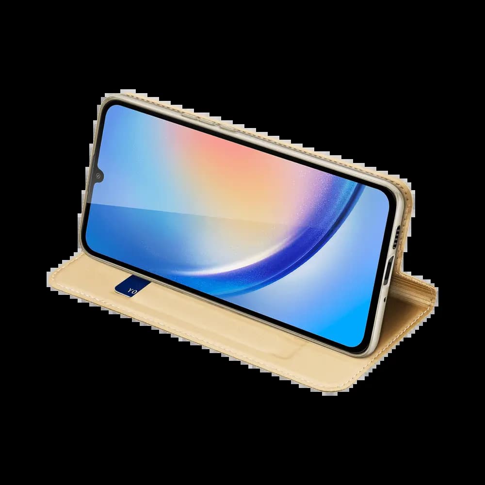 Housse folio Samsung Galaxy A34 5G porte-carte - Dux Ducis Skin Pro Noir