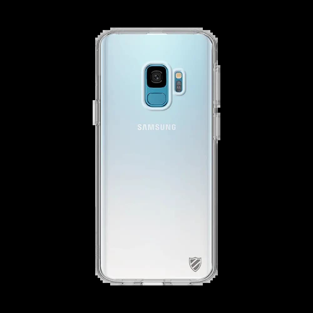Coque silicone Samsung Galaxy S9 - PROTECT Transparent - Vue 2