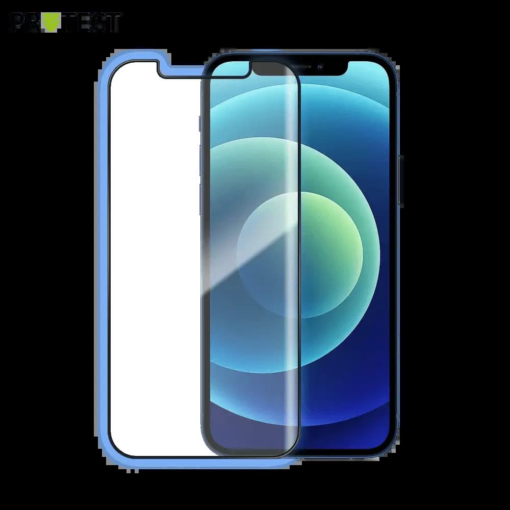 Verre trempé intégral iPhone 12 mini protection écran 9H - PROTECT Noir