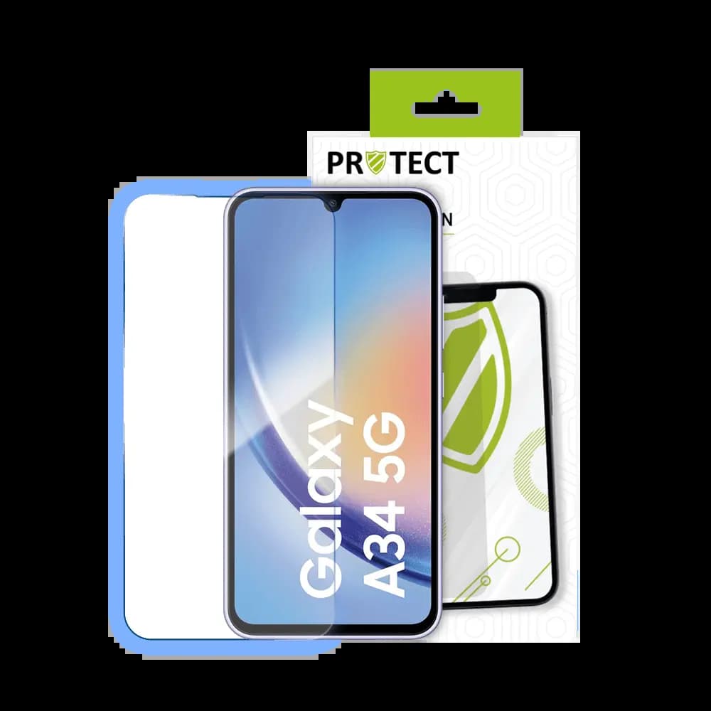 Verre trempé Samsung Galaxy A34 5G protection écran 9H - PROTECT Transparent